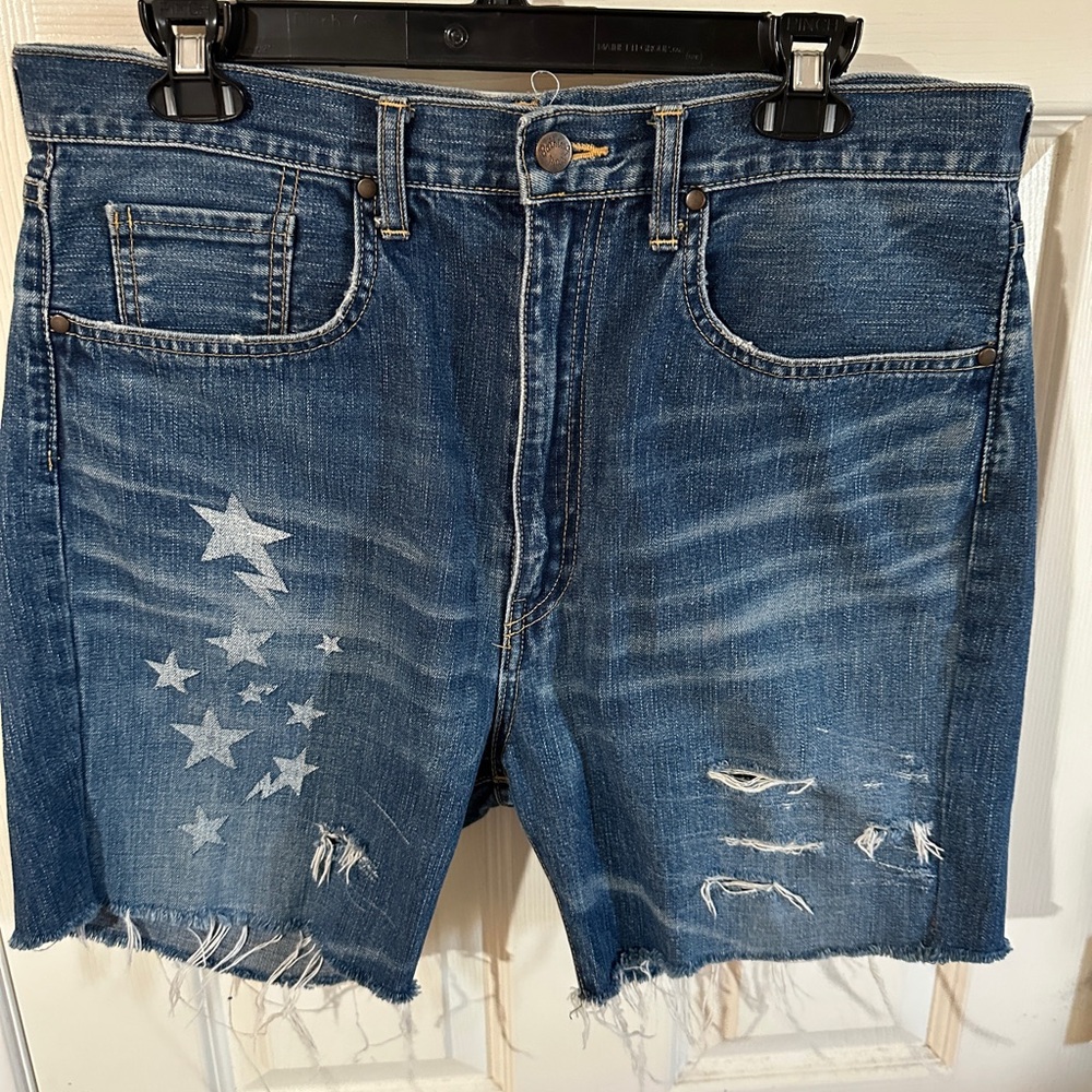 Bape Blue Denim Trousers